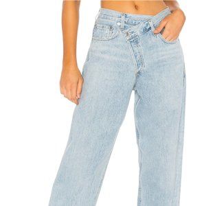 Agolde Criss Cross Front Jeans Size 23